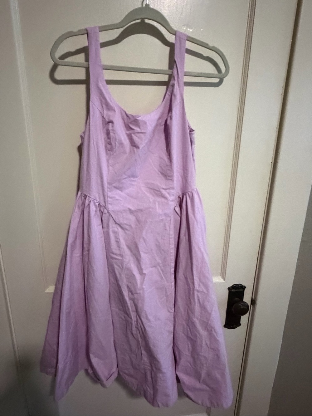 Anthropologie Lavender Sleeveless Mini Dress